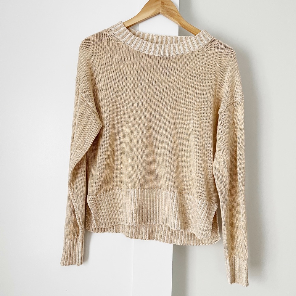 J.Crew Cotton Linen Sweater